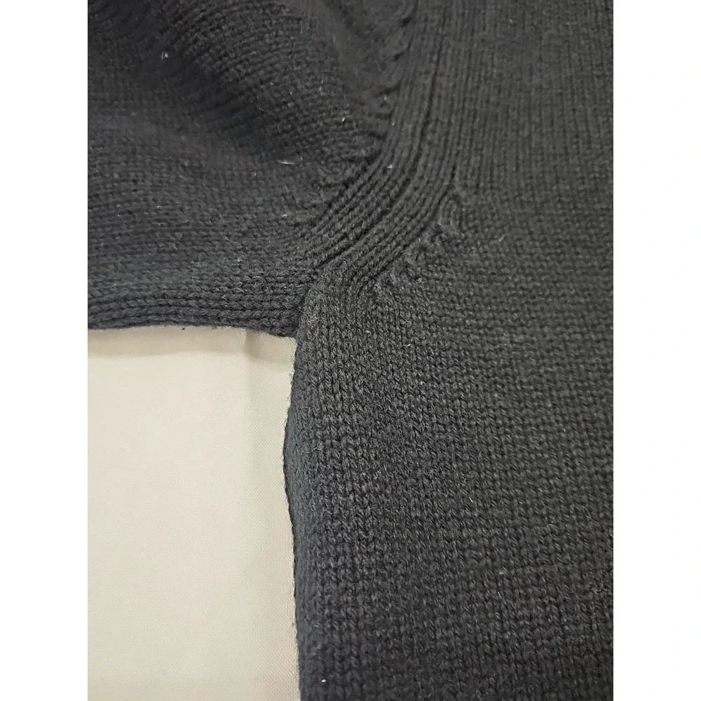 Gucci V-Neck Knit Sweater Leopard Embroidery Italy Size XXL